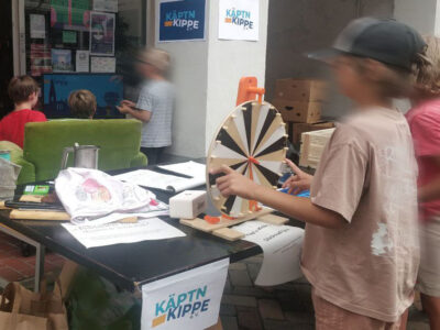 Käpt’n Kippe auf dem Norderstraßenfest