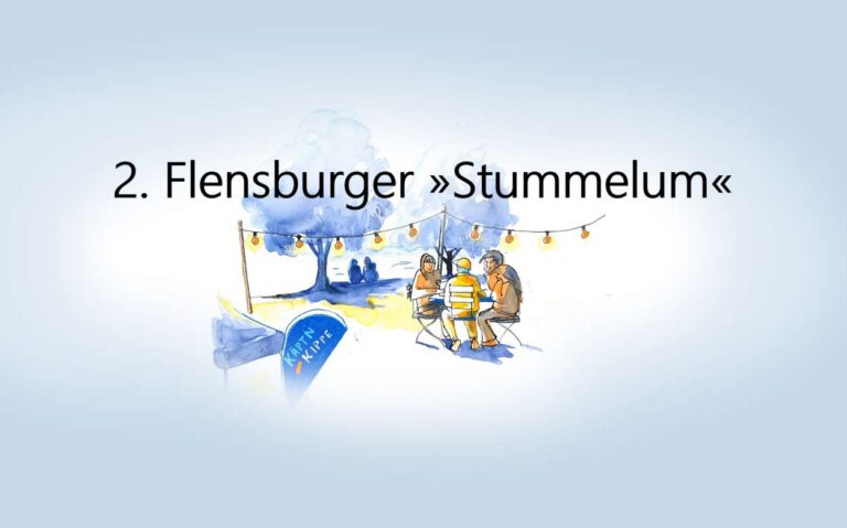 Das 2. Flensburger Stummelum: Seifenblasen statt Stummel